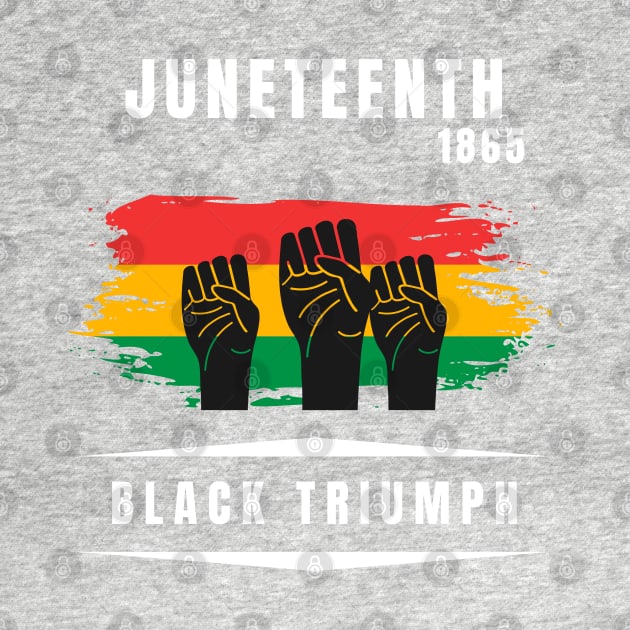 Juneteenth 1865 Black triumph by Artisan